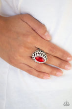 Load image into Gallery viewer, Royal Radiance Red Ring Paparazzi Accessories