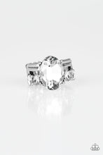 Load image into Gallery viewer, Shine Bright Like a Diamond White Ring Paparazzi Accessories