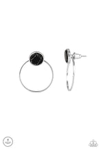 Load image into Gallery viewer, Simply Stone Dweller Black Jacket Earring Paparazzi Accessories