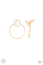 Load image into Gallery viewer, Simply Stone Dweller Gold Jacket Earring Paparazzi Accessories