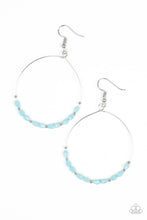 Load image into Gallery viewer, Prize Winning Sparkle Blue Earring Paparazzi Accessories