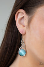 Load image into Gallery viewer, Swept Away Blue Moonstone Earring Paparazzi Accessories