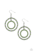 Load image into Gallery viewer, Vibrant Venture Green Earrings Paparazzi Accessories