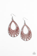 Load image into Gallery viewer, Flamingo Flamenco Red Earring Paparazzi Accessories