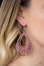 Load image into Gallery viewer, Flamingo Flamenco Red Earring Paparazzi Accessories
