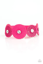 Load image into Gallery viewer, Poppin Popstar - Pink Leather Wrap Bracelet Paparazzi Accessories