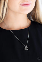 Load image into Gallery viewer, Eternal Love Silver Necklace Paparazzi Accessories