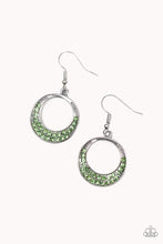 Load image into Gallery viewer, Socialite Luster Green Earring Paparazzi Accessories