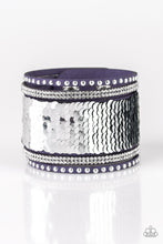 Load image into Gallery viewer, MERMAIDS Have More Fun Blue Wrap Bracelet Paparazzi Accessories