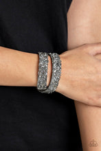 Load image into Gallery viewer, Crush to Conclusions Silver Bracelet paparazzi accessories