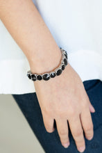Load image into Gallery viewer, Born To Bedazzle Black Bracelet Paparazzi Accessories