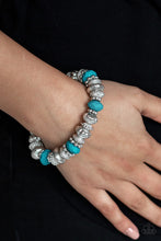 Load image into Gallery viewer, Live Life to the Color-fullest Blue Bracelet Paparazzi Accessories