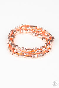 copper,stretchy,Basic Bliss Copper Bracelet