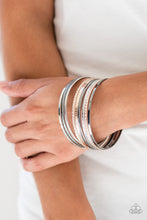 Load image into Gallery viewer, Am I Bright?  Multi Bangle Bracelet Paparazzi Accessories