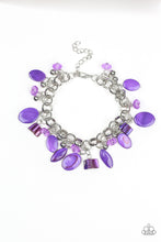 Load image into Gallery viewer, Seashore Sailing Purple Bracelet Paparazzi Accessories