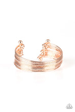 Load image into Gallery viewer, Endlessly Empress Rose Gold Bracelet Paparazzi Accessories