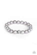 Load image into Gallery viewer, Poshing Your Luck Silver Pearl Bracelet Paparazzi Accessories