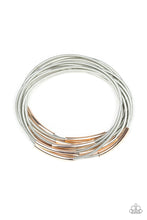 Load image into Gallery viewer, Stretch Your Boundaries Silver Bracelet Paparazzi Accessories