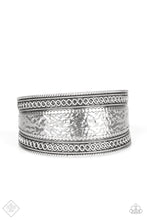 Load image into Gallery viewer, Adobe Adventure Silver Cuff Bracelet Paparazzi Accessories