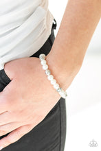 Load image into Gallery viewer, Poised for Perfection White Pearl Bracelet Paparazzi Accessories