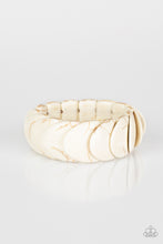 Load image into Gallery viewer, Nomadic Nature White Bracelet Paparazzi Accessories
