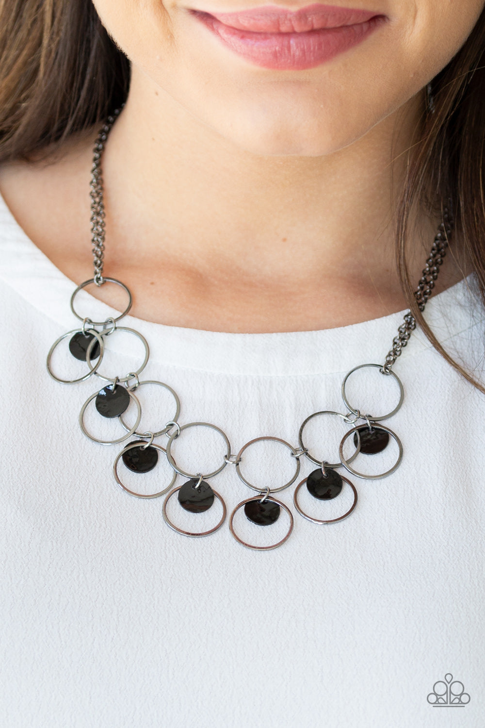 Ask and You SHELL Receive Black Necklace Paparazzi Accessories