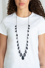 Load image into Gallery viewer, Glow and Steady Wins the Race Black Necklace Paparazzi Accessories