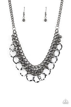 Load image into Gallery viewer, Ring Leader Radiance Black Gunmetal Necklace Paparazzi Accessories