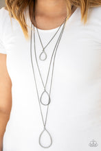 Load image into Gallery viewer, Make The World Sparkle Black Necklace Paparazzi Accessories
