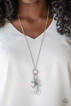 Load image into Gallery viewer, I Will Fly Blue Necklace Paparazzi Accessories