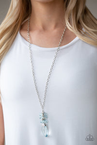 autopostr_pinterest_49916,blue,long necklace,white,Crystal Cascade Blue Necklace