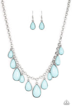 Load image into Gallery viewer, Jaw-Dropping Diva Blue Necklace Paparazzi Accessories