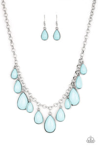blue,Jaw-Dropping Diva Blue Necklace