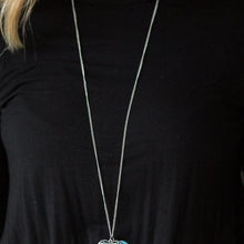 Load image into Gallery viewer, Southern Heart Blue Necklace Paparazzi Accessories