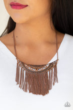 Load image into Gallery viewer, Empress Excursion Copper Necklace Paparazzi Accessories