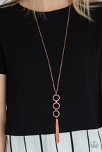 Load image into Gallery viewer, Diva In Diamonds Copper Necklace Paparazzi Accessories