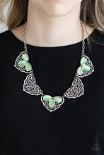 Load image into Gallery viewer, East Coast Essence Green Moonstone Necklace Paparazzi Accessories