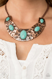 copper,crackle stone,short necklace,Simply Santa Fe Complete Trend Blend 0719