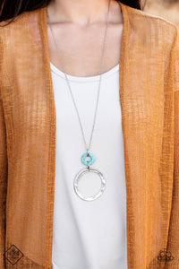Crackle Stone,Long Necklace,Turquoise,Simply Santa Fe Complete Trend Blend 1119