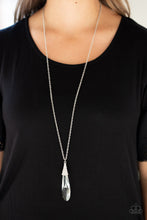 Load image into Gallery viewer, Jaw-Droppingly Jealous White Necklace Paparazzi Accessories