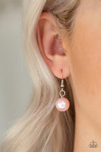 Load image into Gallery viewer, There&#39;s Always Room At The Top Pink Pearl Necklace Paparazzi Accessories