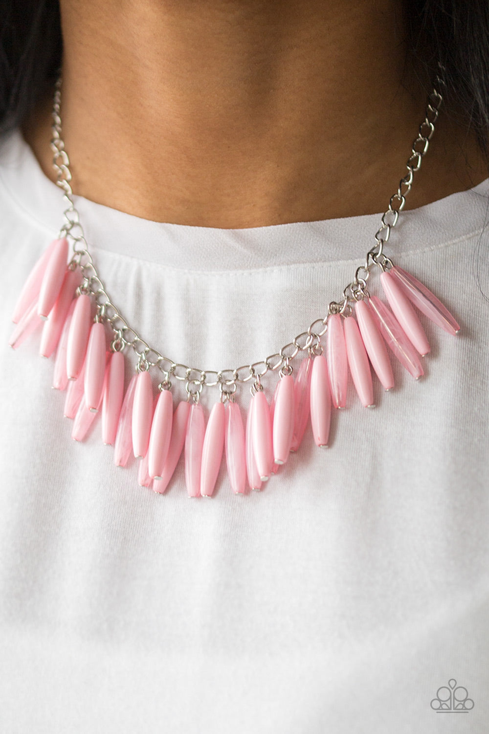 Full of Flavor Pink Necklace Paparazzi Accessories