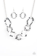 Load image into Gallery viewer, Capital Contour - Silver Necklace Paparazzi Accessories