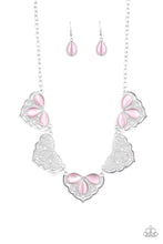 Load image into Gallery viewer, East Coast Essence Pink Moonstone Necklace Paparazzi Accessories