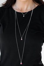 Load image into Gallery viewer, Crystal Chic Pink Necklace Paparazzi Accessories