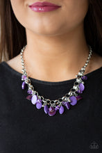 Load image into Gallery viewer, I Want To Sea The World Purple Necklace Paparazzi Accessories