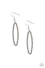 Load image into Gallery viewer, A Little GLOW-mance silver earring Paparazzi Accessories