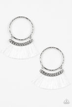 Load image into Gallery viewer, This Is Sparta! White Earring Paparazzi Accessories