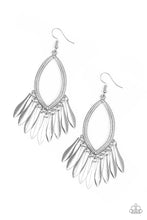 Load image into Gallery viewer, My Flair Lady Silver Earring Paparazzi Accessories