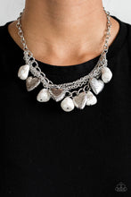 Load image into Gallery viewer, Change of Heart White Necklace Paparazzi Accessories